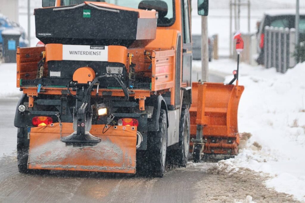 Schnee räumen von der Steuer absetzen